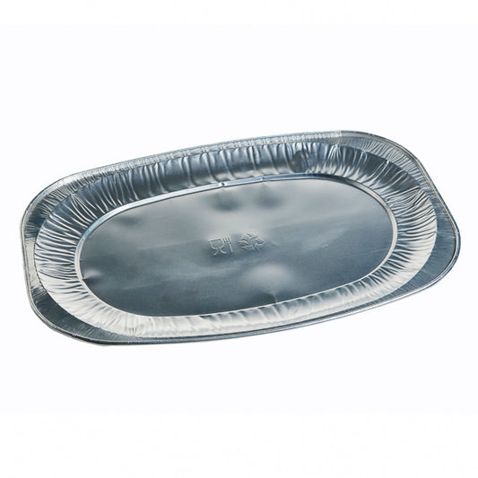 Platouri ovale din aluminiu , 10 buc, 10 set/bax
