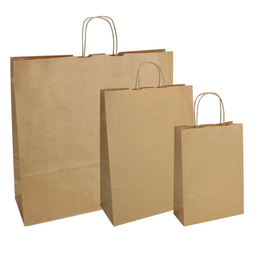 Pungi hartie kraft 18x12x27.5 cm – 700 bucati/bax