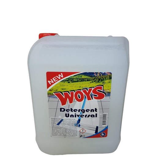 Detergent pardoseli și suprafețe ceramice Woys 1 L, parfum Fresh – 12 bucăți/bax